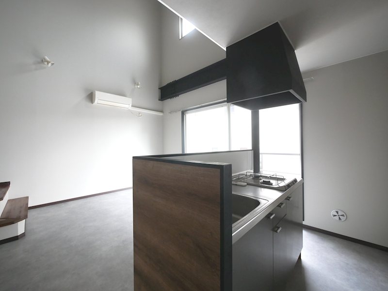 キッチン　カウンターキッチン（2口ガスコンロ付き）