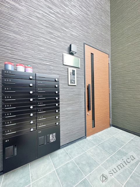 エントランス　オートロック完備で部外者シャットアウト♪♪