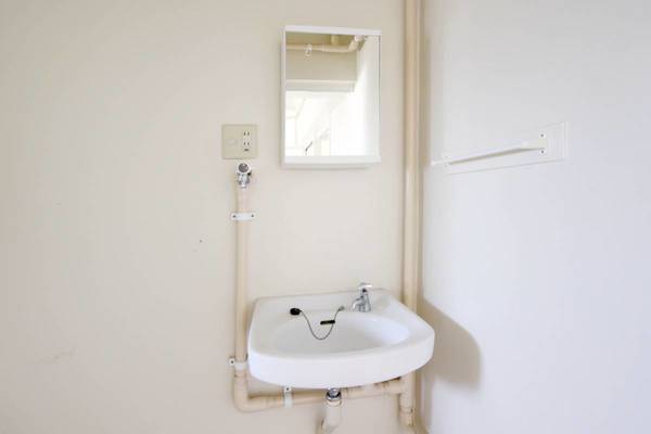 洗面設備　ビレッジハウスの同一物件・同一タイプの間取りの写真です