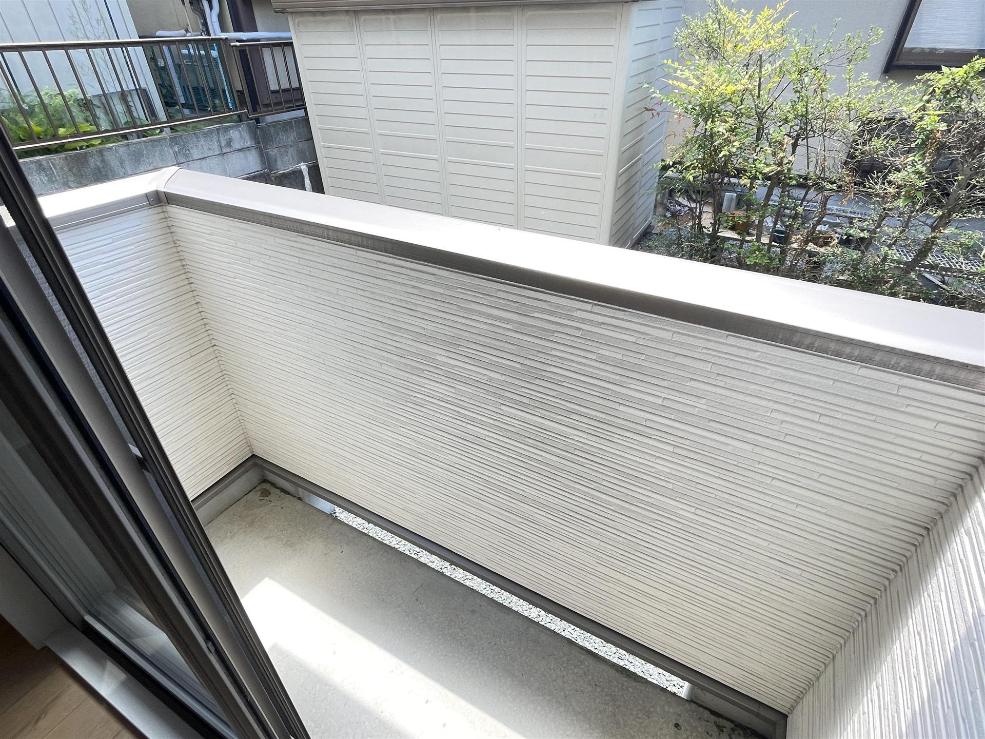 バルコニー　洗濯物も干せるバルコニー☆