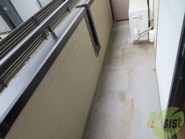 バルコニー　バルコニーからの景色を撮ってみました～。