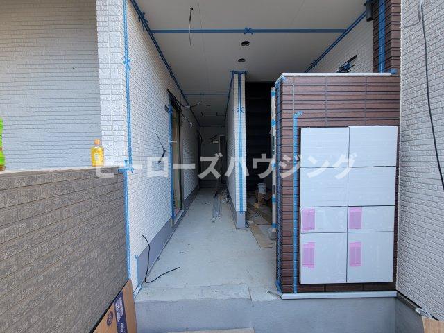 エントランス　只今工事中でございます。完成はお楽しみに！