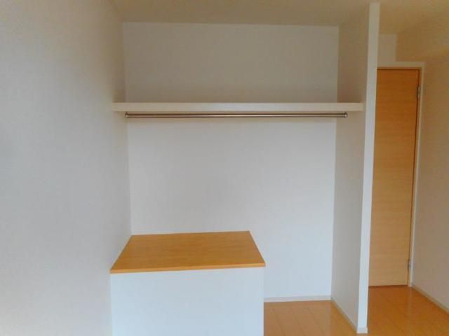 収納　十分な収納スペースがあります
