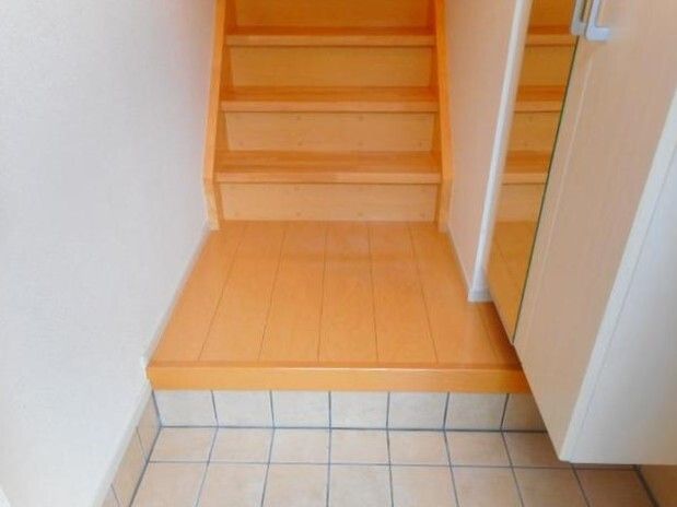 玄関　明るい玄関です