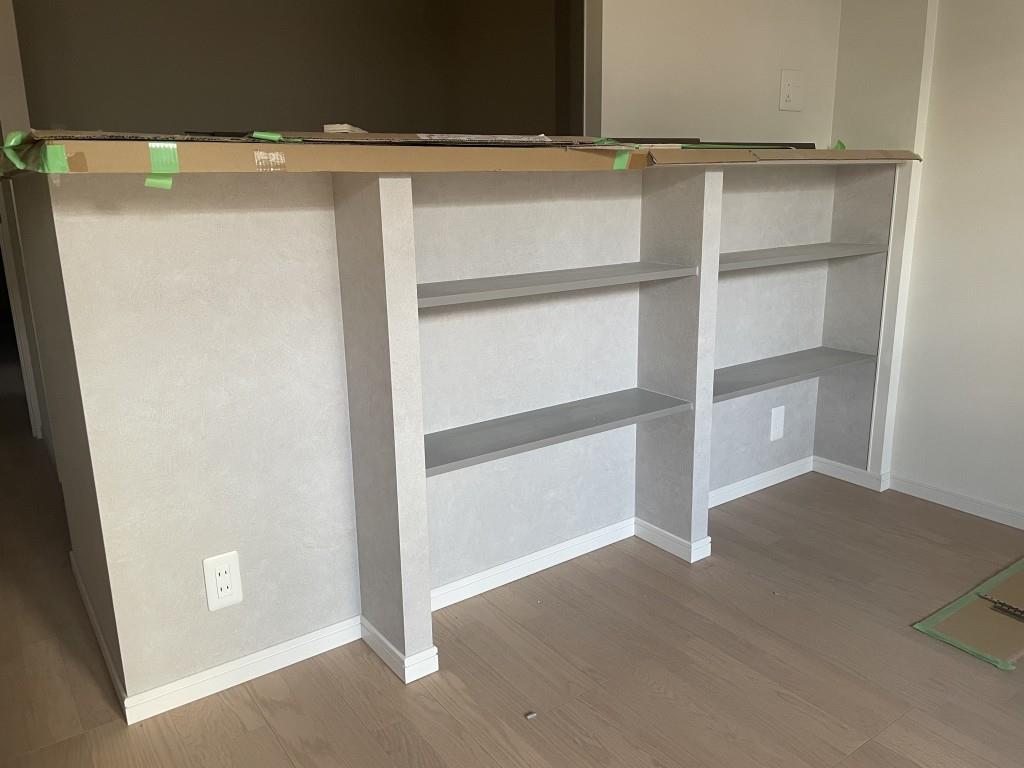 収納　3階以上は2列収納です。