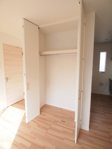 収納　大きなクローゼット