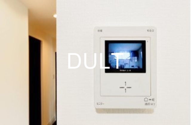 セキュリティ　モニター付きインターホンです。