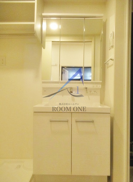 洗面設備　洗面台です。