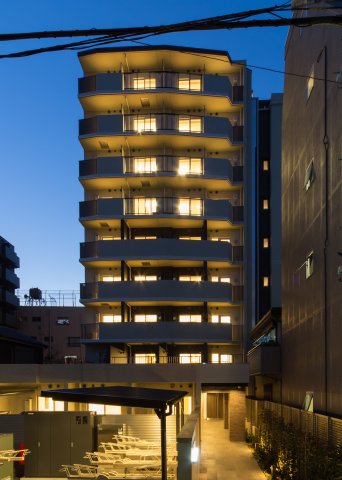 建物外観　落ち着いた雰囲気の外観です