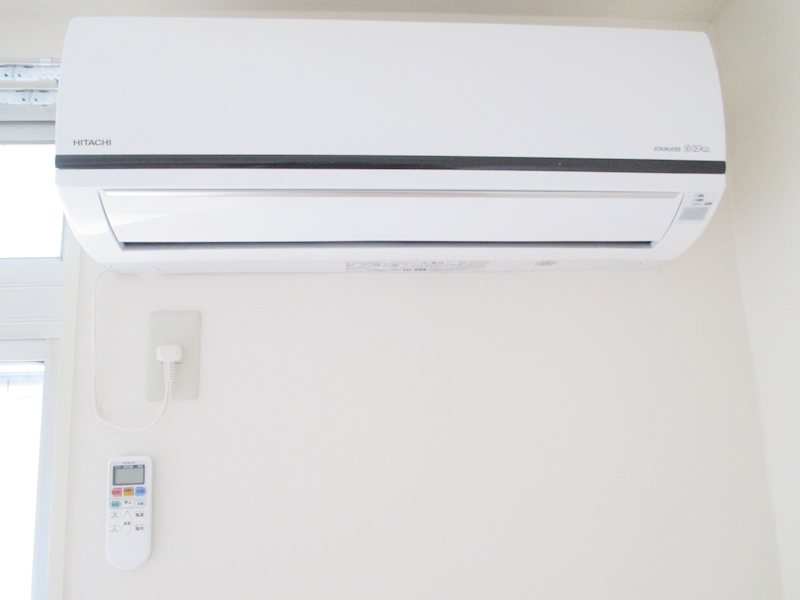 その他設備　快適に過ごせるエアコン付き