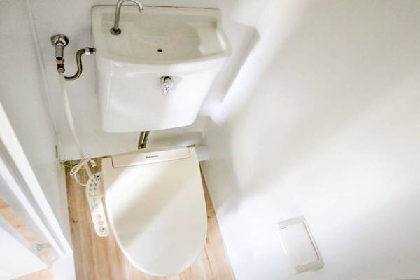 トイレ　モデルルームの写真です