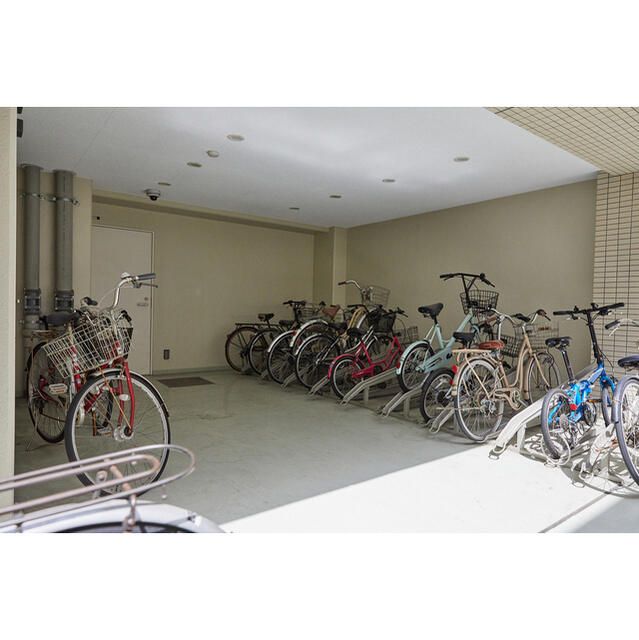 駐車場　駐輪場です。