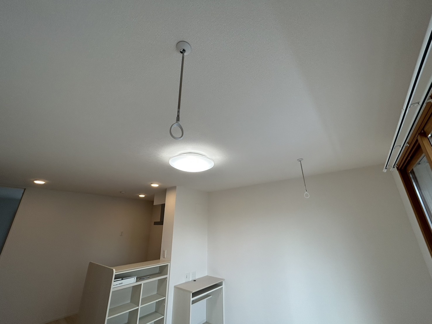 その他設備　室内物干し