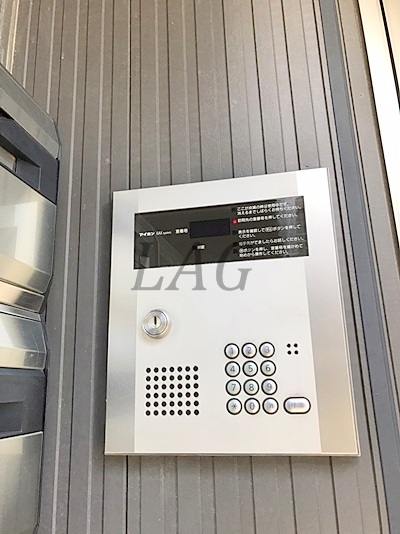 セキュリティ　オートロックです。