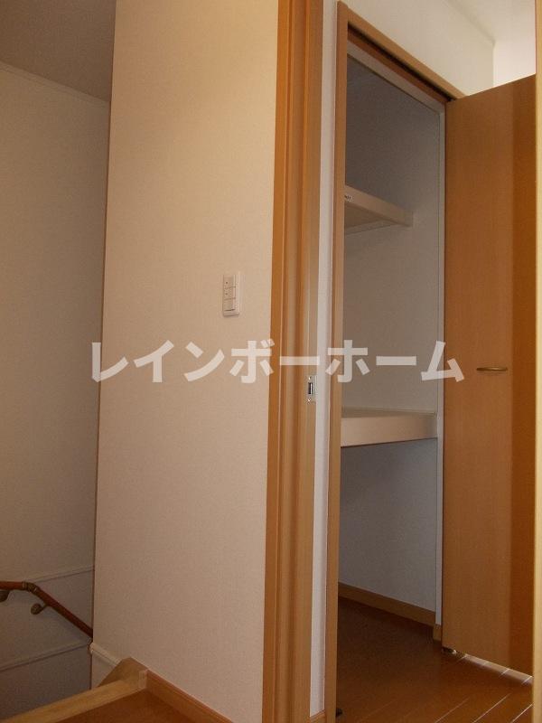 収納　ちょっとした収納スペースも充実しています