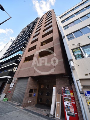 建物外観　レインボーコート谷町五　おしゃれな外観