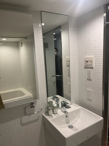 洗面設備　※別部屋の参考写真です。