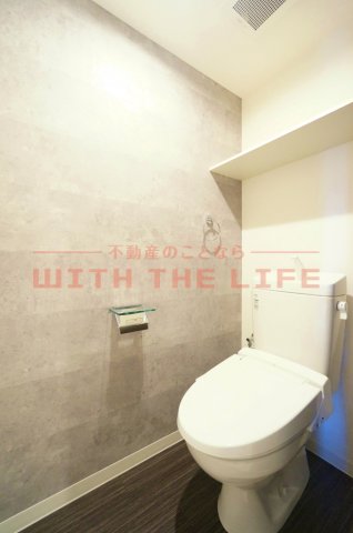 トイレ　ゆったりとした空間のトイレです