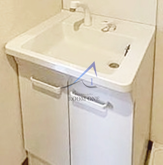 洗面設備　洗面台です。