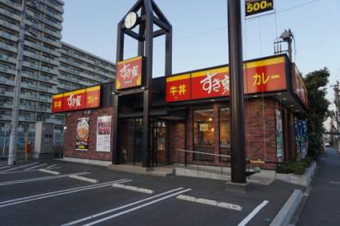 飲食店　すき家戸部駅前店（飲食店）まで439m