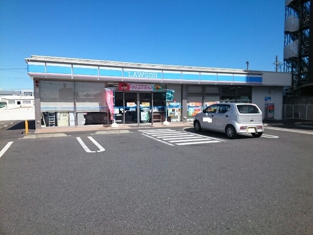 コンビニ　ローソン高崎インター店（コンビニ）まで500m