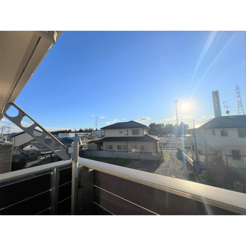 バルコニー　※202号室の画像です