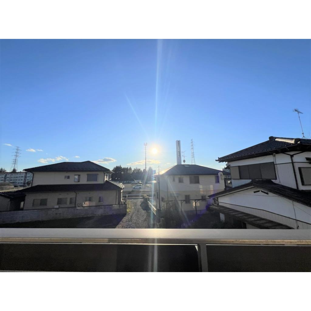 バルコニー　※202号室の画像です