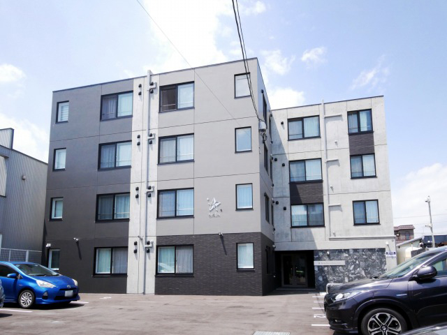 建物外観　☆物件名【ステラ恵庭駅前】とお伝えください！