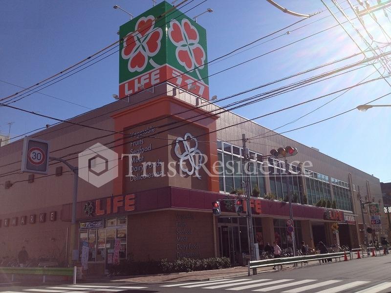 スーパー　ライフ菊川店（スーパー）まで381m
