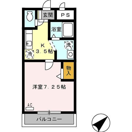 エクステージの間取り写真