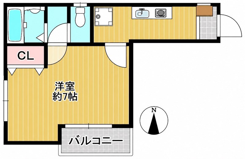 ラチチュード大宮の間取り写真