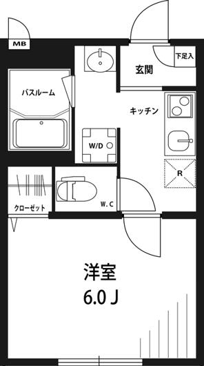 西武池袋線 秋津駅 徒歩13分 2階建 築16年の間取り写真
