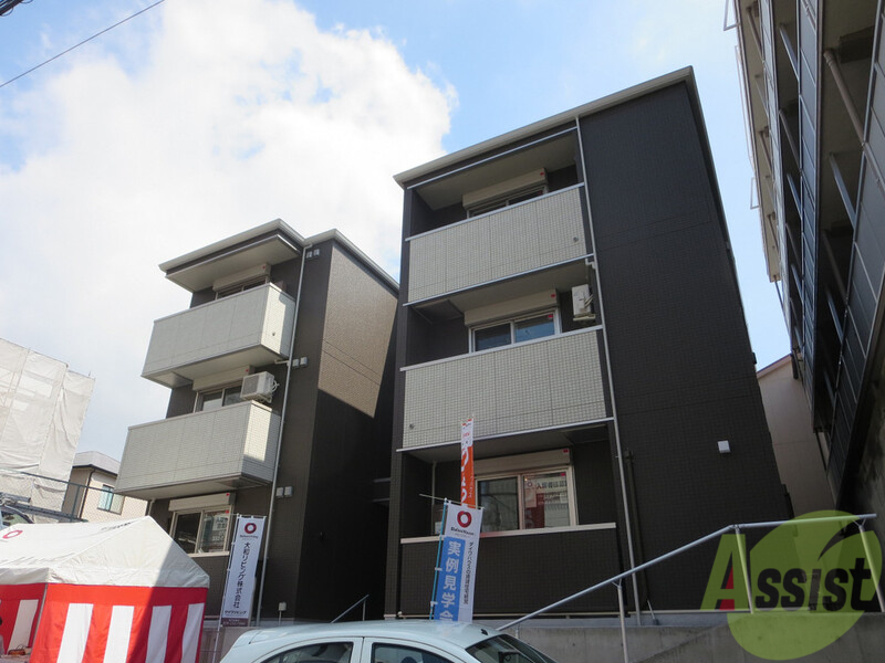 建物外観　大手ハウスメーカー施工物件流行りのディールーム