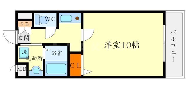 エクセルシオ春日の間取り写真