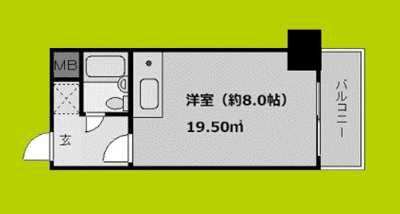 EPO江戸堀レジデンスの間取り