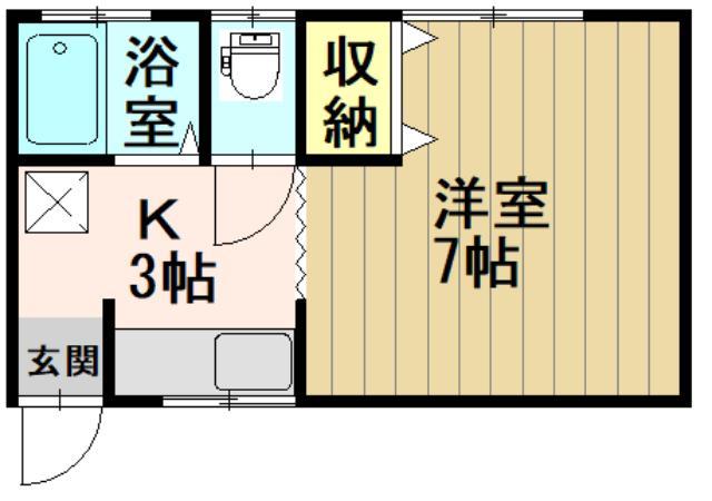 桔梗野ハイムIIの間取り