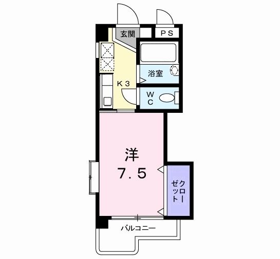 アビタシオン柳町の間取り