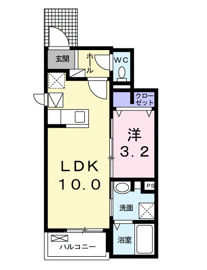 アンジュメゾンの間取り