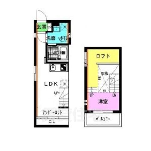 chez moi(シェモア)の間取り