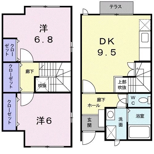 グランツVの間取り