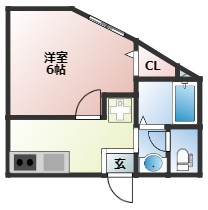 リープラス青山北の間取り