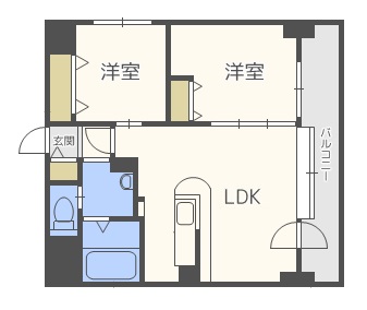 ピュア東彩館の間取り