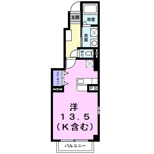 プリート　カーサ　マルタIIの間取り