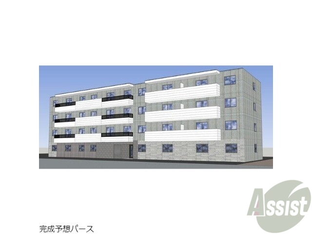 【クレステージヒルズの建物外観】