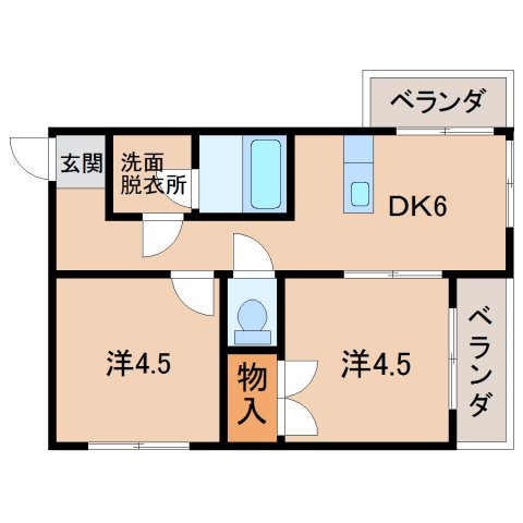 ヴィラパーク本町の間取り