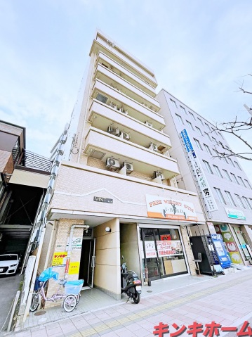 【広島市西区中広町のマンションの建物外観】