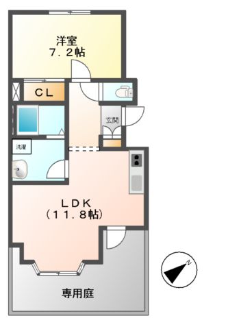 ビューフォートIIの間取り