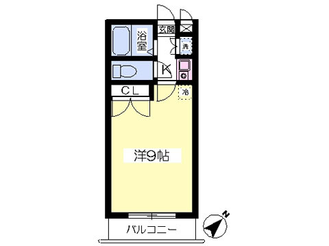 アイビス東金の間取り