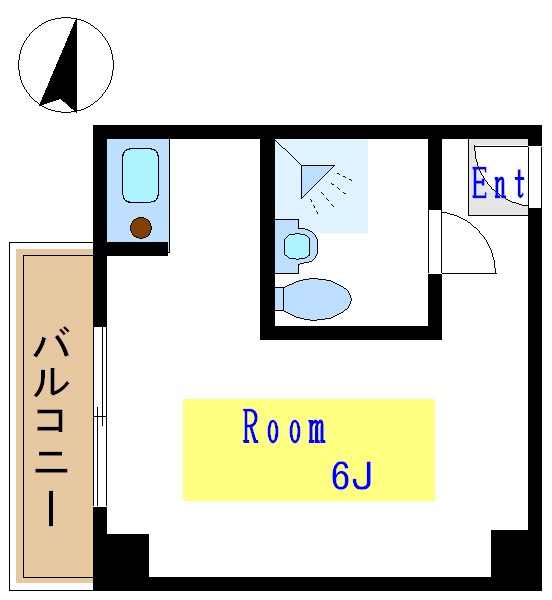 八丁堀東豊エステートの間取り