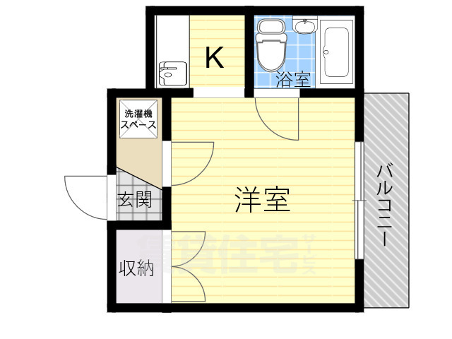 【ル・パレ打出の間取り】